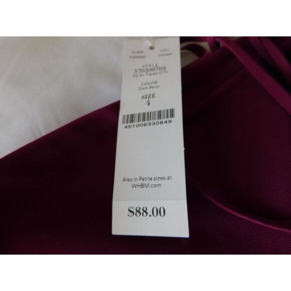 White House Black Market off-shoulder top, NWT, size 4 - Picture 2 of 7